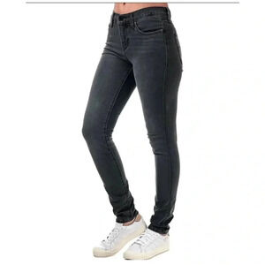 Levis 311 Shaping Skinny Black Wash Jeans Sz 29